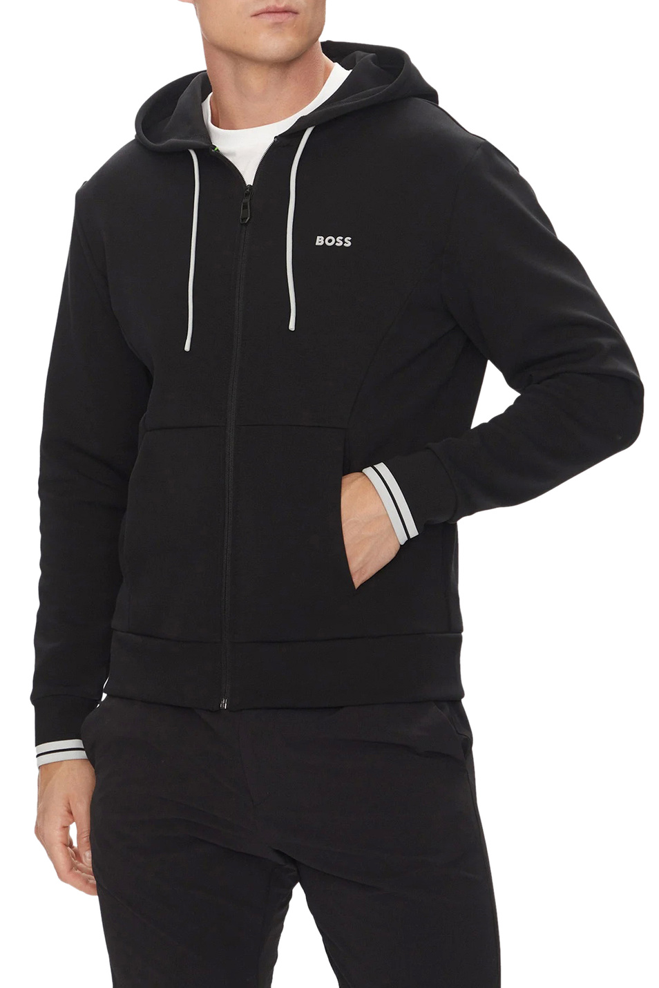 Мужской BOSS Толстовка с логотипом (цвет ), артикул 50542974 | Фото 4