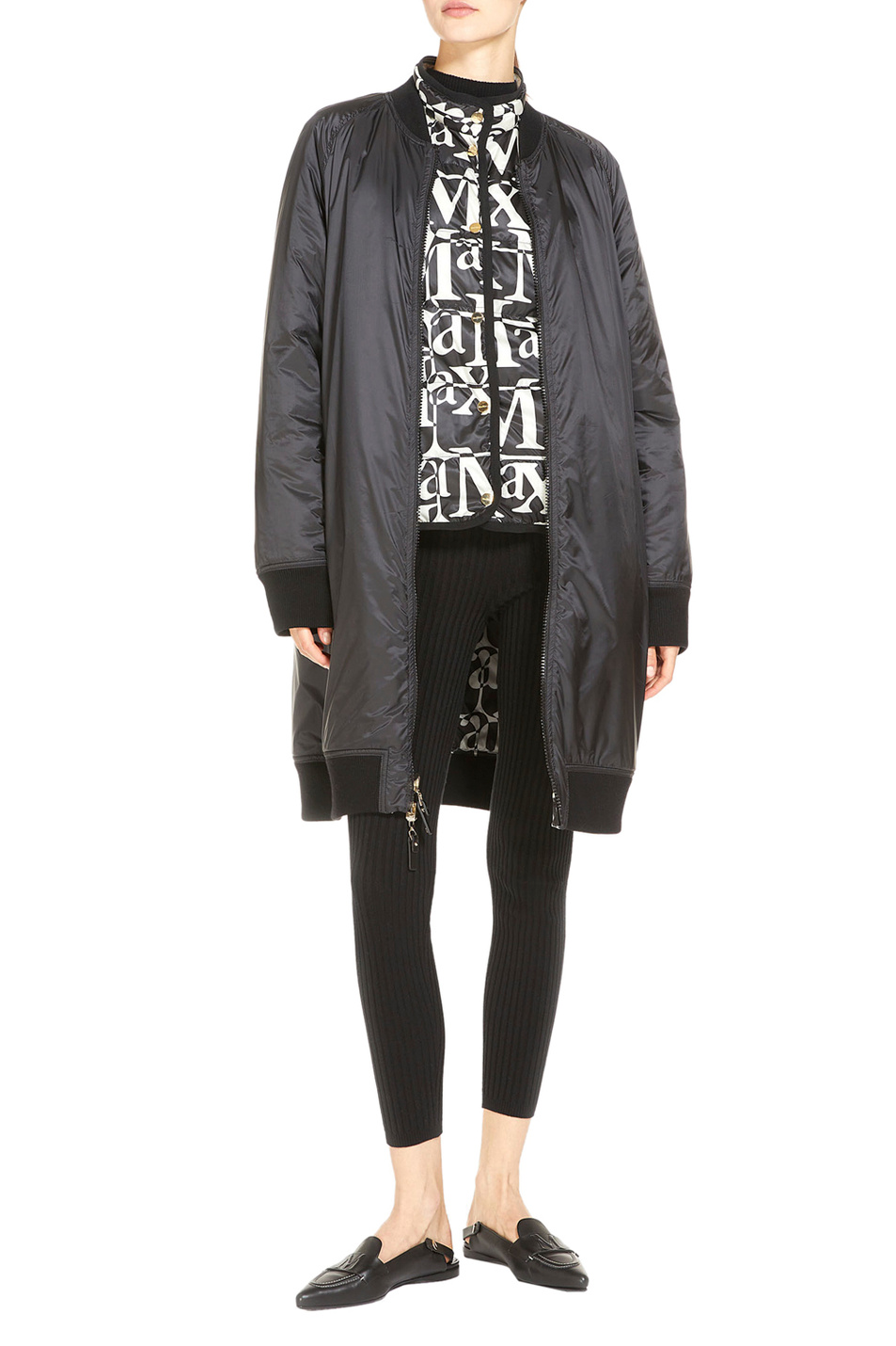 Женский Max Mara Куртка двусторонняя SEIBI с логотипированным принтом (цвет ), артикул 2394810237 | Фото 2