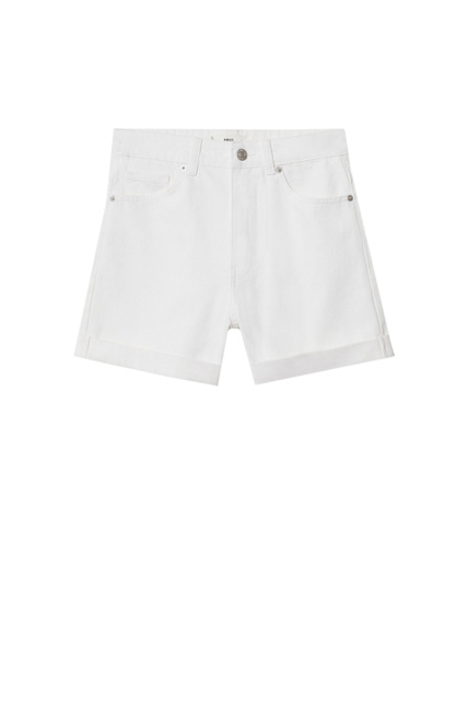 Джинсовые шорты MOM80|Основной цвет:Белый|Артикул:37010028 | Фото 1