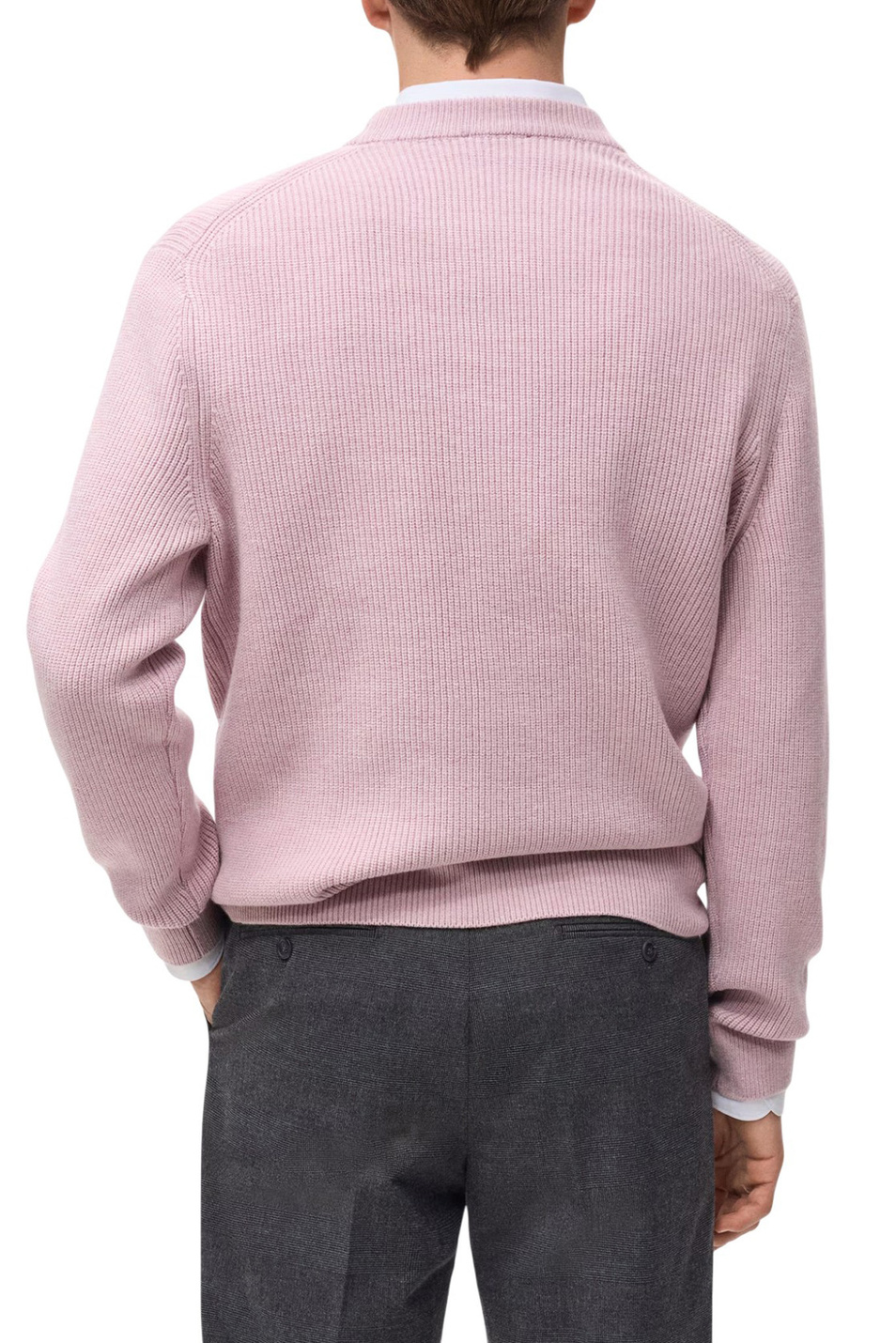 Мужской Mango Man Джемпер PARKY с круглым вырезом (цвет ), артикул 17007900 | Фото 4