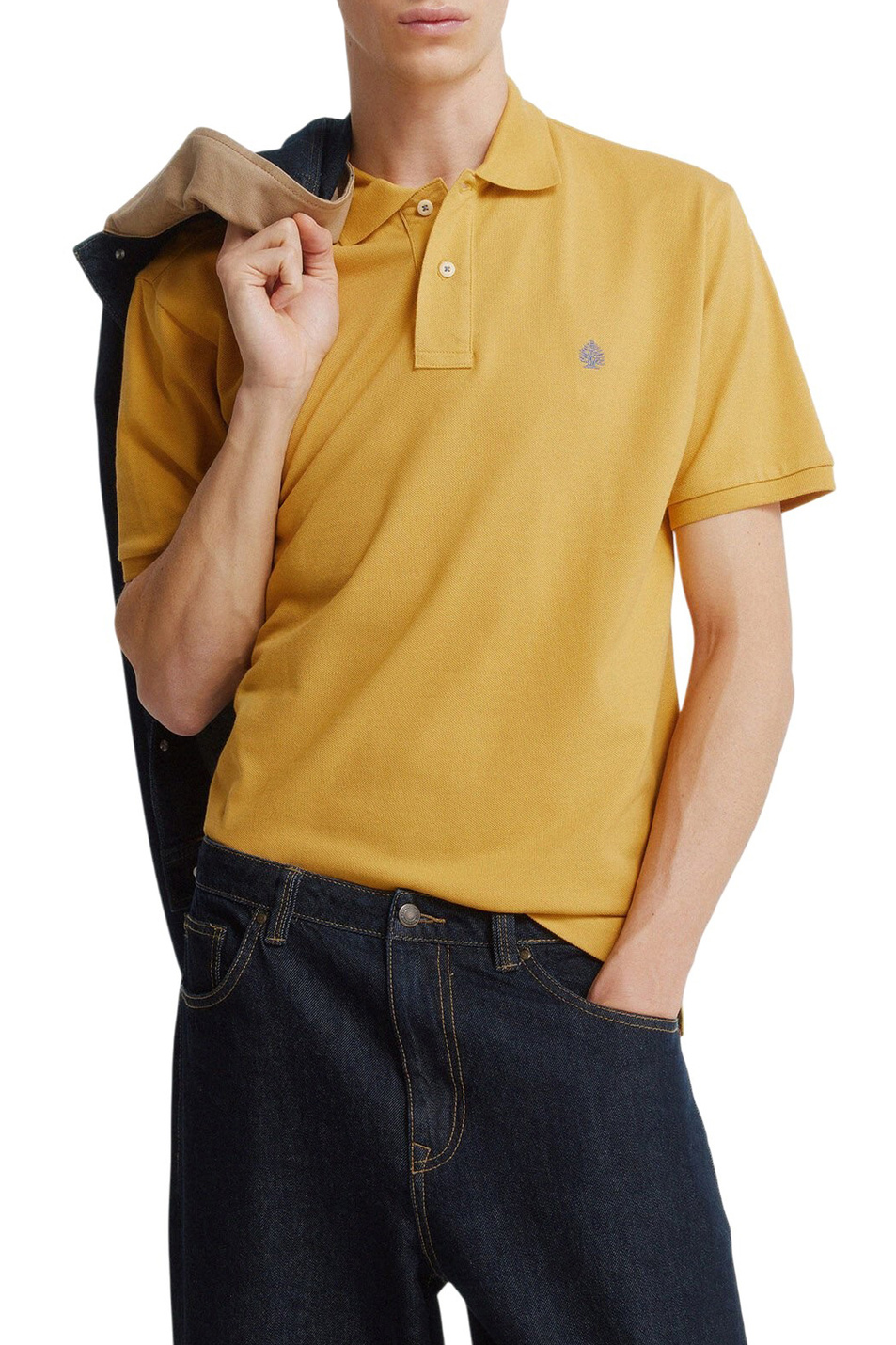 Мужской Springfield Поло из хлопка (цвет ), артикул 8551105 | Фото 1