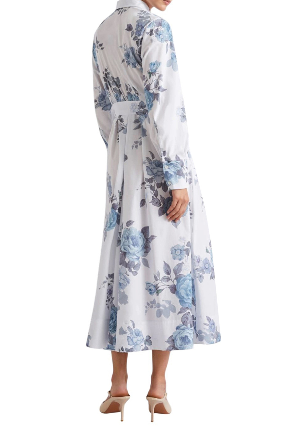 Женский MARELLA Платье MLLFORMICA из эластичного хлопка (цвет ), артикул 2613221161 | Фото 4