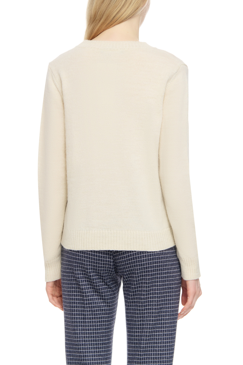 Женский Weekend Max Mara Джемпер TAIGA из смесовой пряжи альпаки (цвет ), артикул 2353662033 | Фото 5