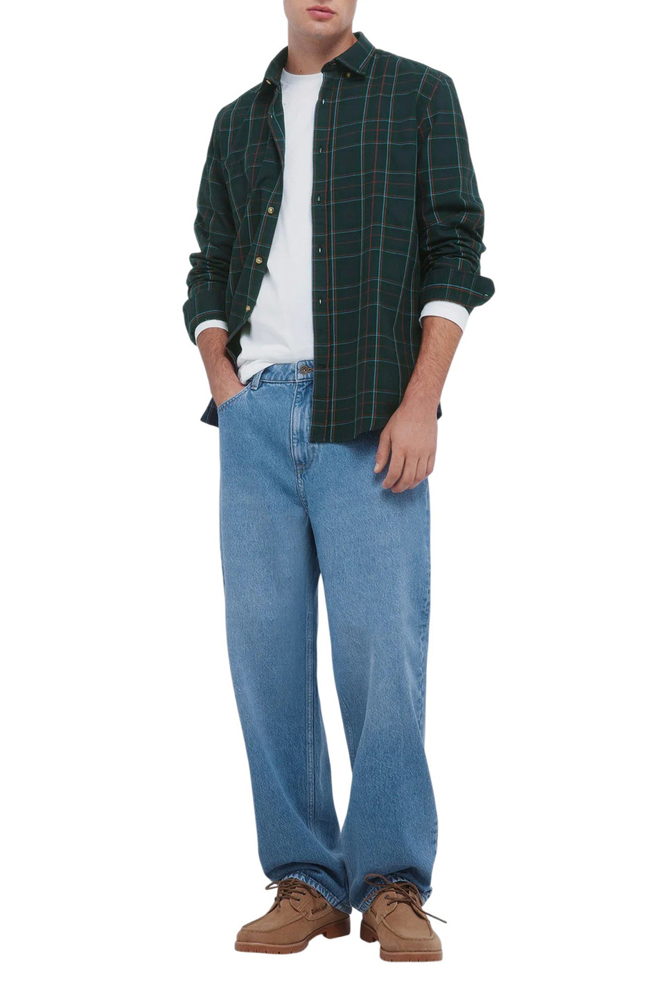 Мужской Springfield Рубашка в клетку (цвет ), артикул 0332874 | Фото 2