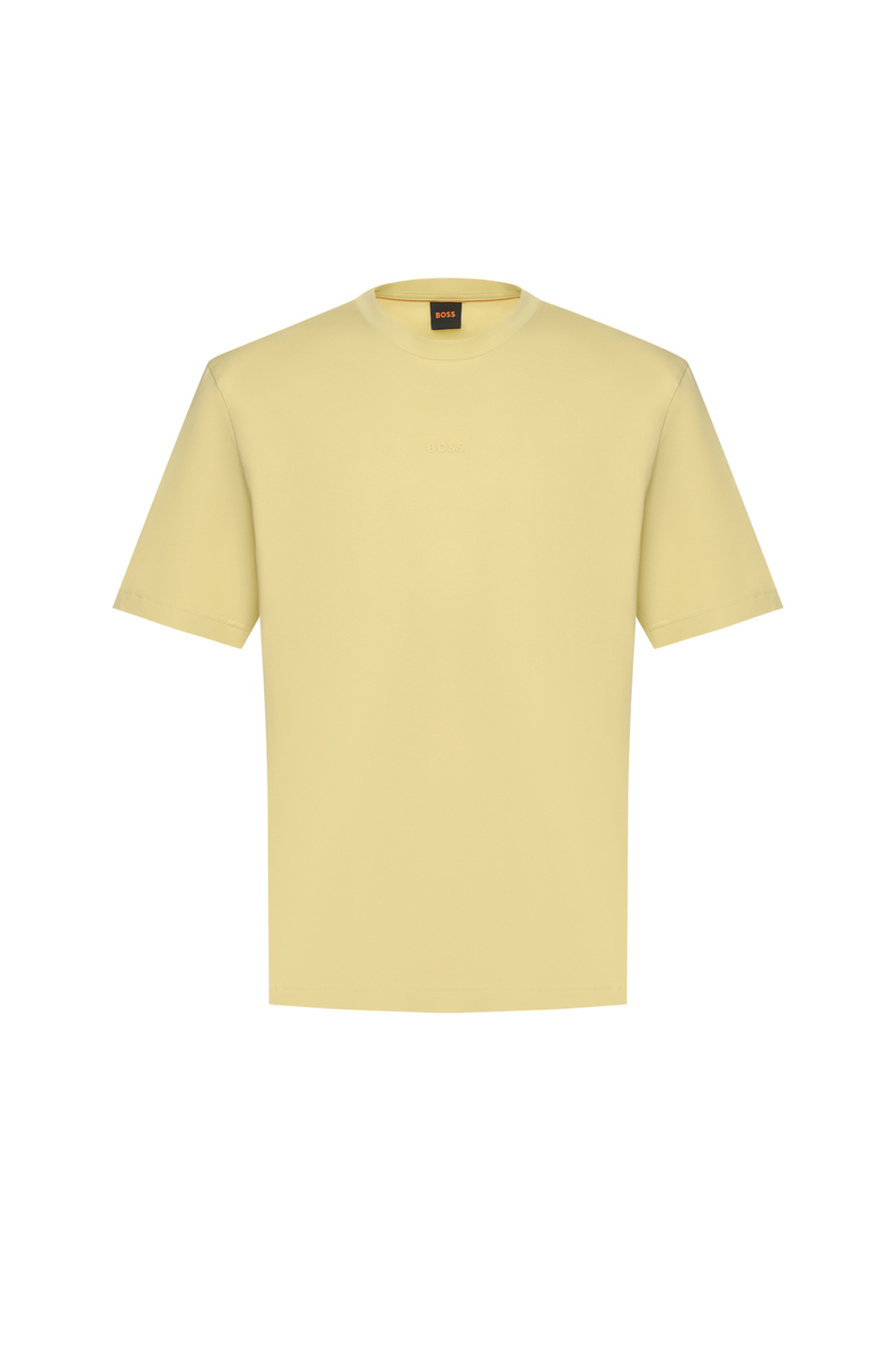 Футболка TChup из эластичного хлопка с логотипом|Основной цвет:Желтый Мужской BOSS Футболка TChup из эластичного хлопка с логотипом (цвет ), артикул 50473278 | Фото 1