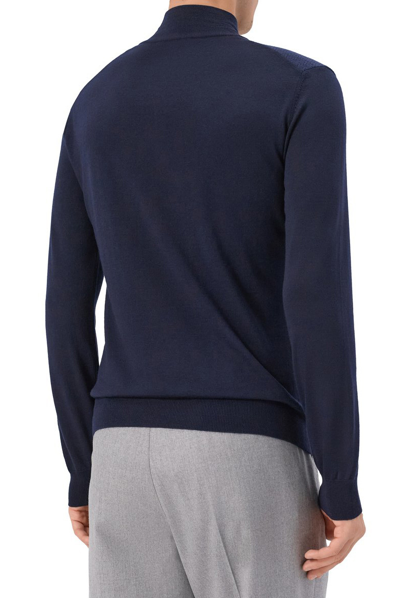 Мужской Corneliani Джемпер из шерсти (цвет ), артикул 26M50G-2625187 | Фото 4