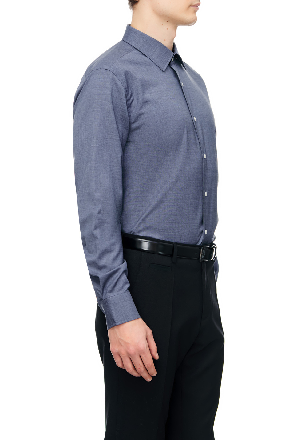 Мужской BOSS Рубашка из эластичной шерсти (цвет ), артикул 50478711 | Фото 3