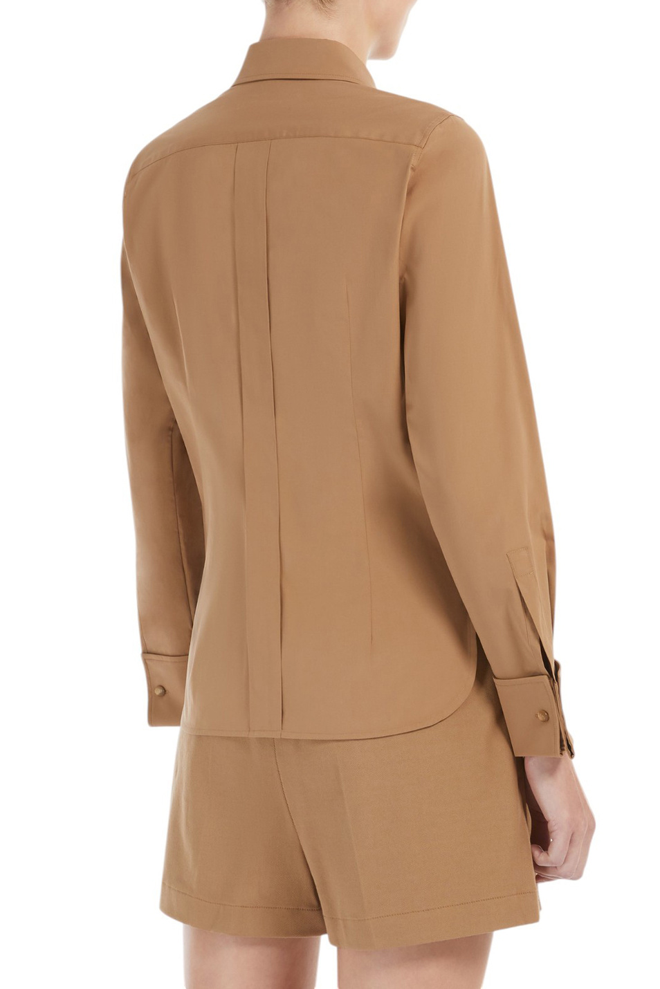 Женский Max Mara Рубашка ALA из эластичного хлопка (цвет ), артикул 2511111223 | Фото 4