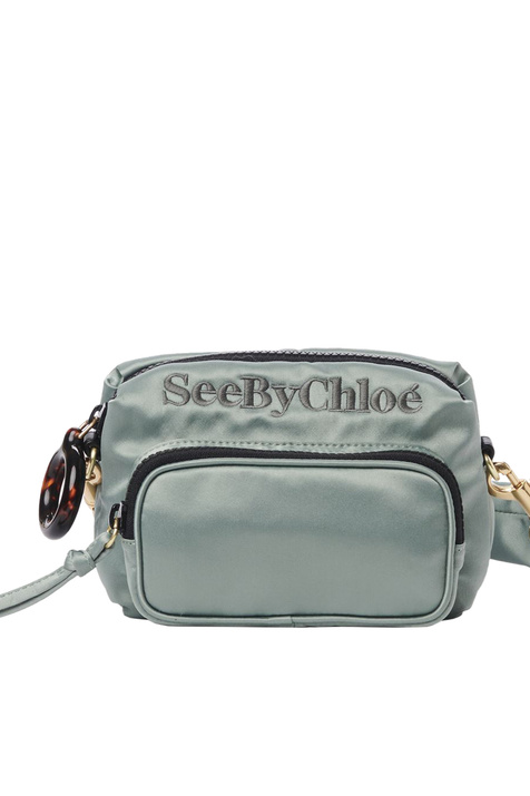 See by Chloe Маленькая сумка с внешним карманом на молнии ( цвет), артикул CHS22SSB48914 | Фото 1