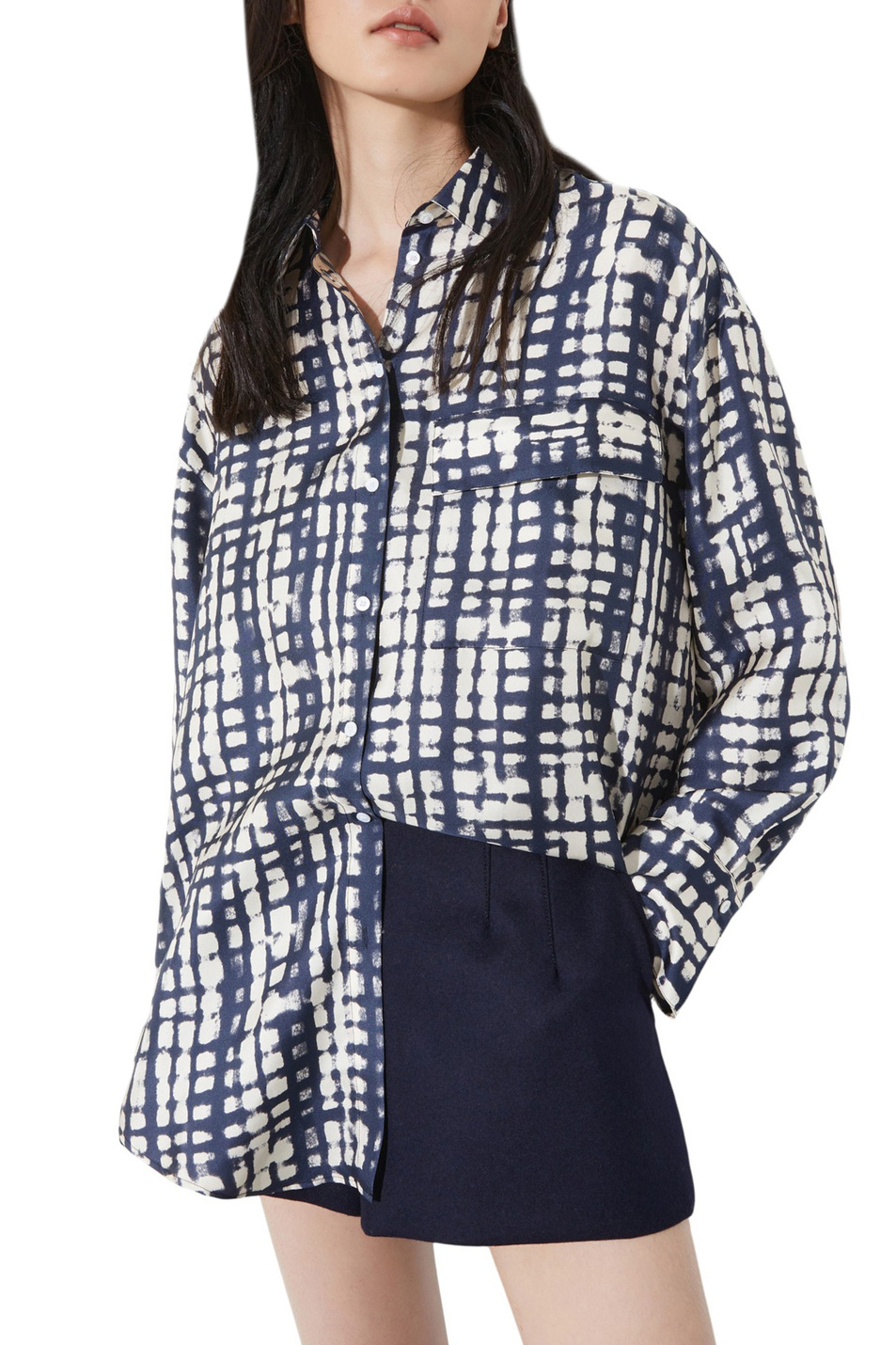 Женский MAX&Co. Блузка IRINA из шелка (цвет ), артикул 2526116024 | Фото 3