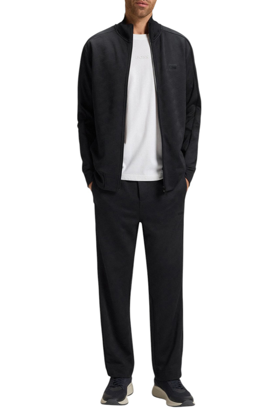 Мужской BOSS Толстовка Mirror на молнии (цвет ), артикул 50549706 | Фото 2
