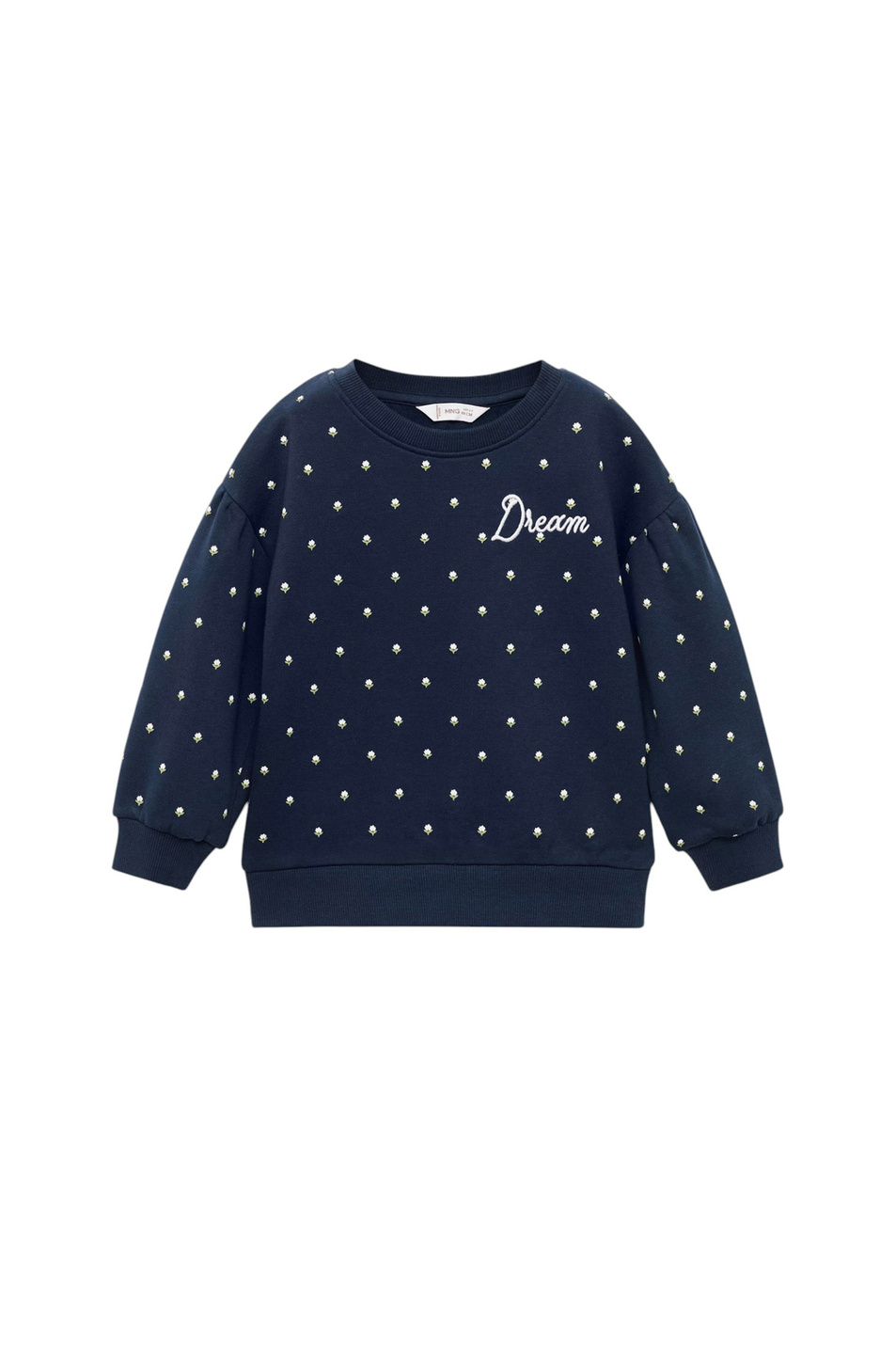 Девочкам Mango Kids Свитшот SWEETSET с вышивкой (цвет ), артикул 17055158 | Фото 1