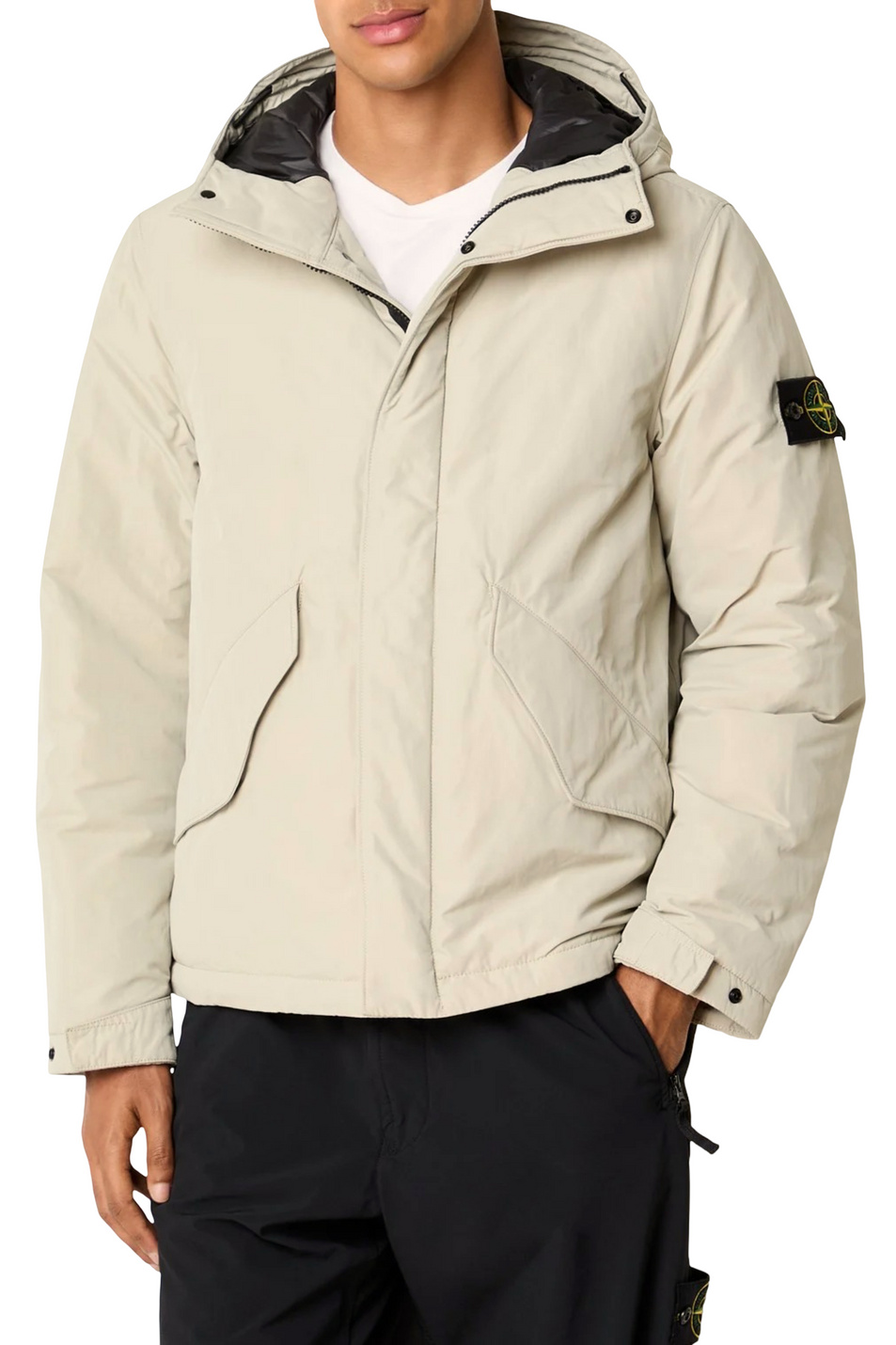 Мужской Stone Island Куртка с водоотталкивающим покрытием (цвет ), артикул L2S154100010-S0A26 | Фото 4