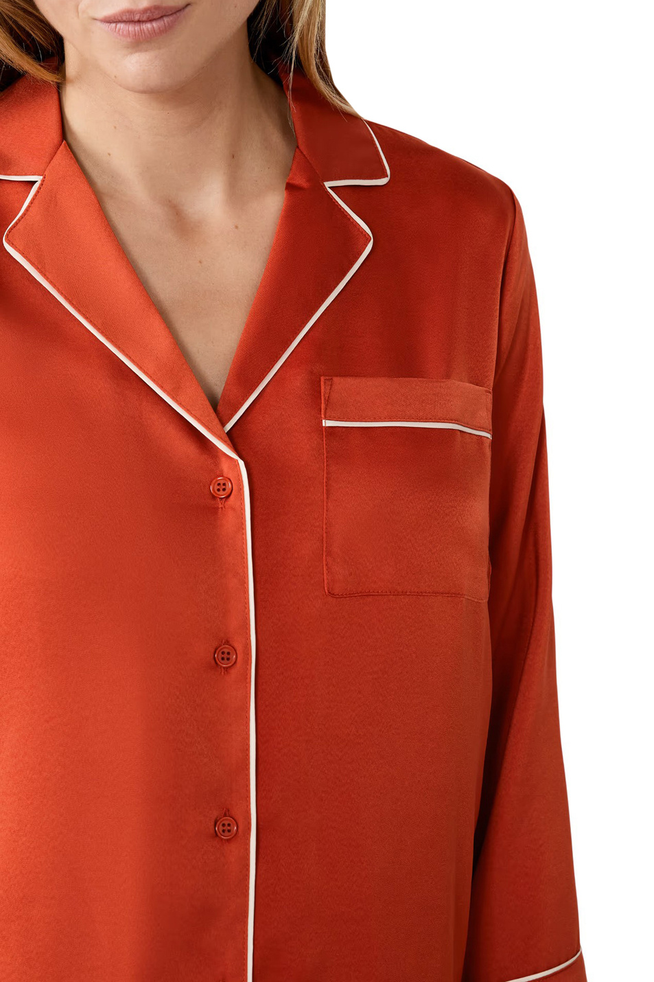 Женский Etam Пижамная рубашка ERIKE (цвет ), артикул 6555686 | Фото 4