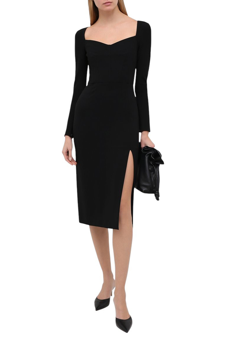 Женский Dolce & Gabbana Платье однотонное (цвет ), артикул F6K4NT-FUGKF | Фото 2