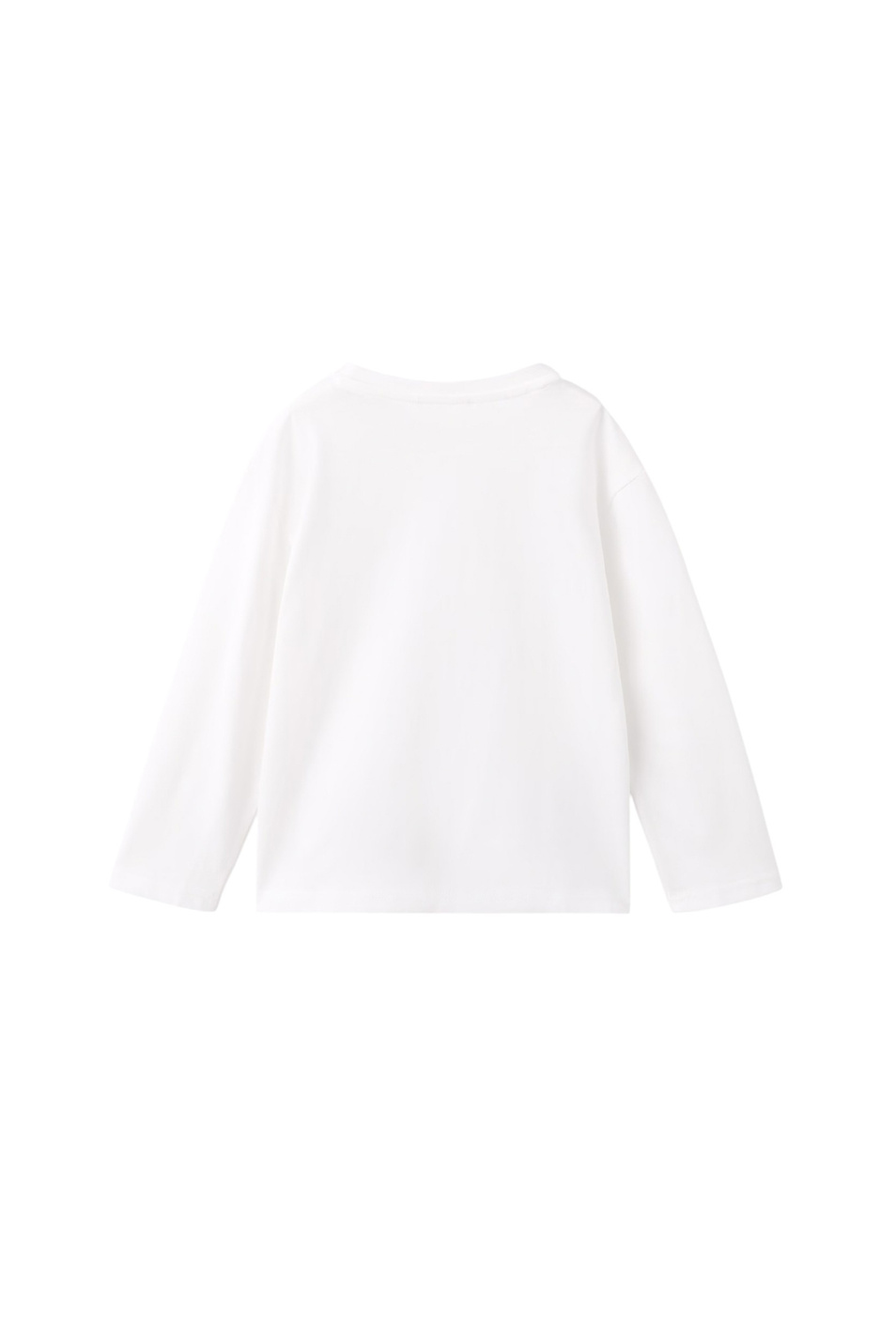 Девочкам Mango Kids Лонгслив FLORIS из хлопка (цвет ), артикул 27003722 | Фото 2