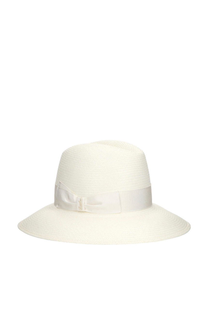 Шляпа Claudette с широкой лентой|Основной цвет:Кремовый|Артикул:231979 | Фото 1