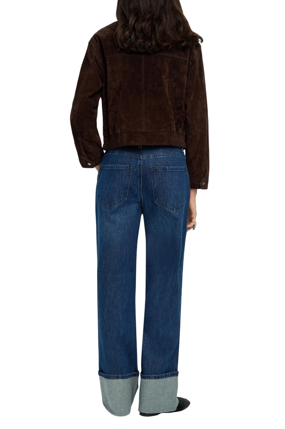 Джинсы из хлопка|Основной цвет:Синий Женский Parfois Джинсы из хлопка (цвет ), артикул 241171 | Фото 4