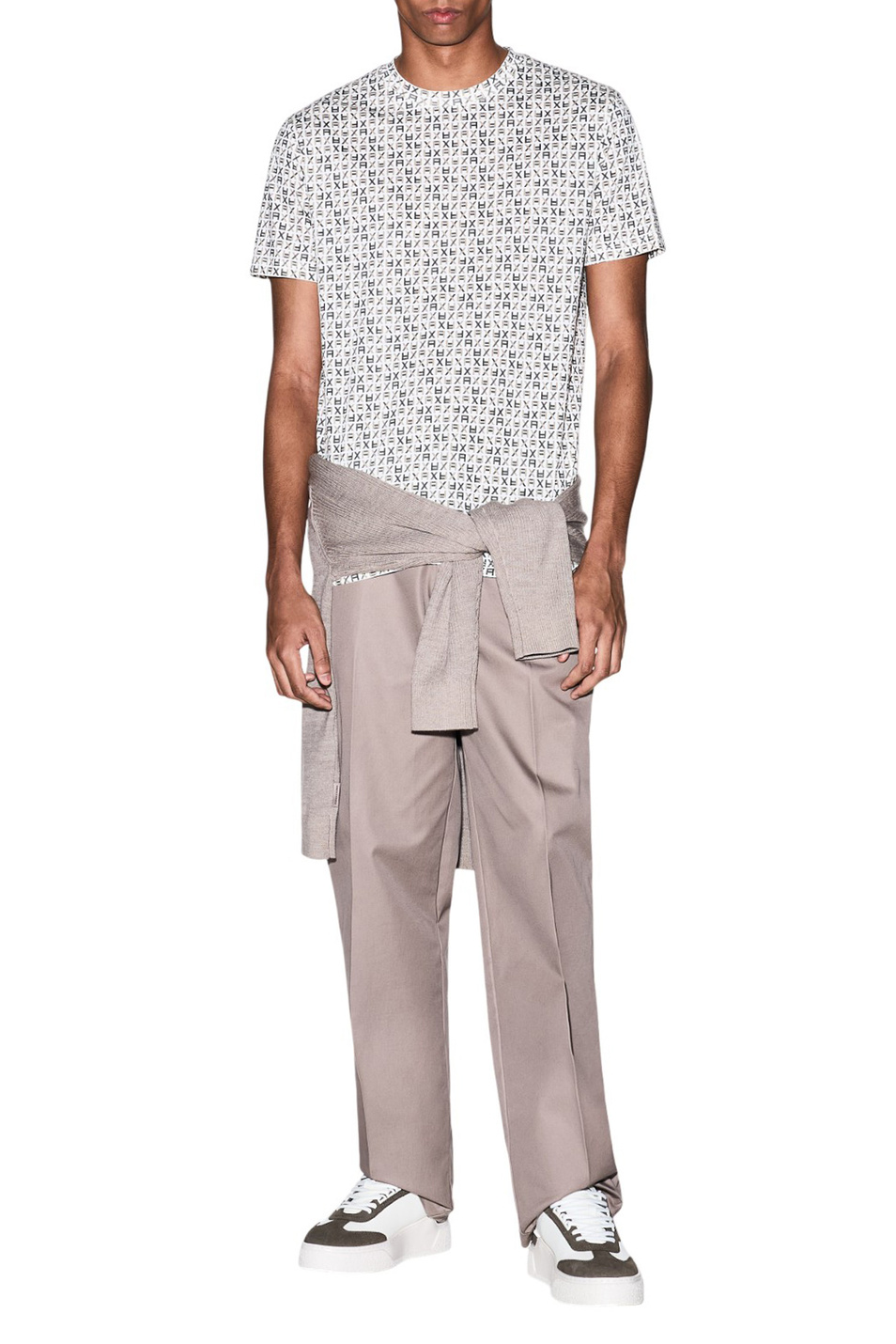 Мужской Armani Exchange Футболка из хлопка (цвет ), артикул XM002778-AF10356 | Фото 2