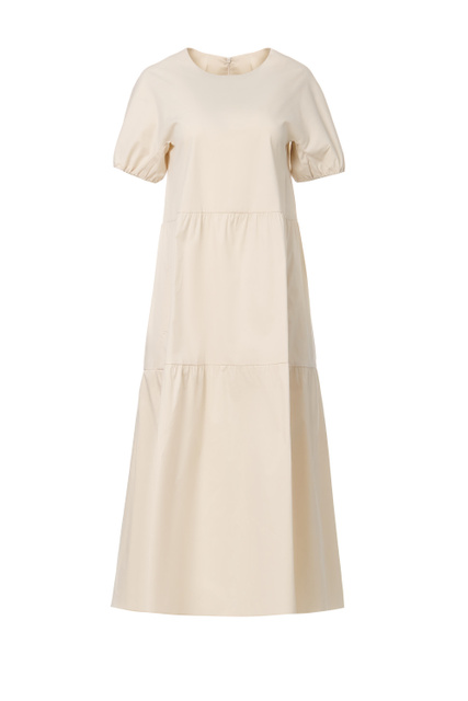 Платье CALIPSO из эластичного хлопкового поплина|Основной цвет:Кремовый|Артикул:92212122 | Фото 1