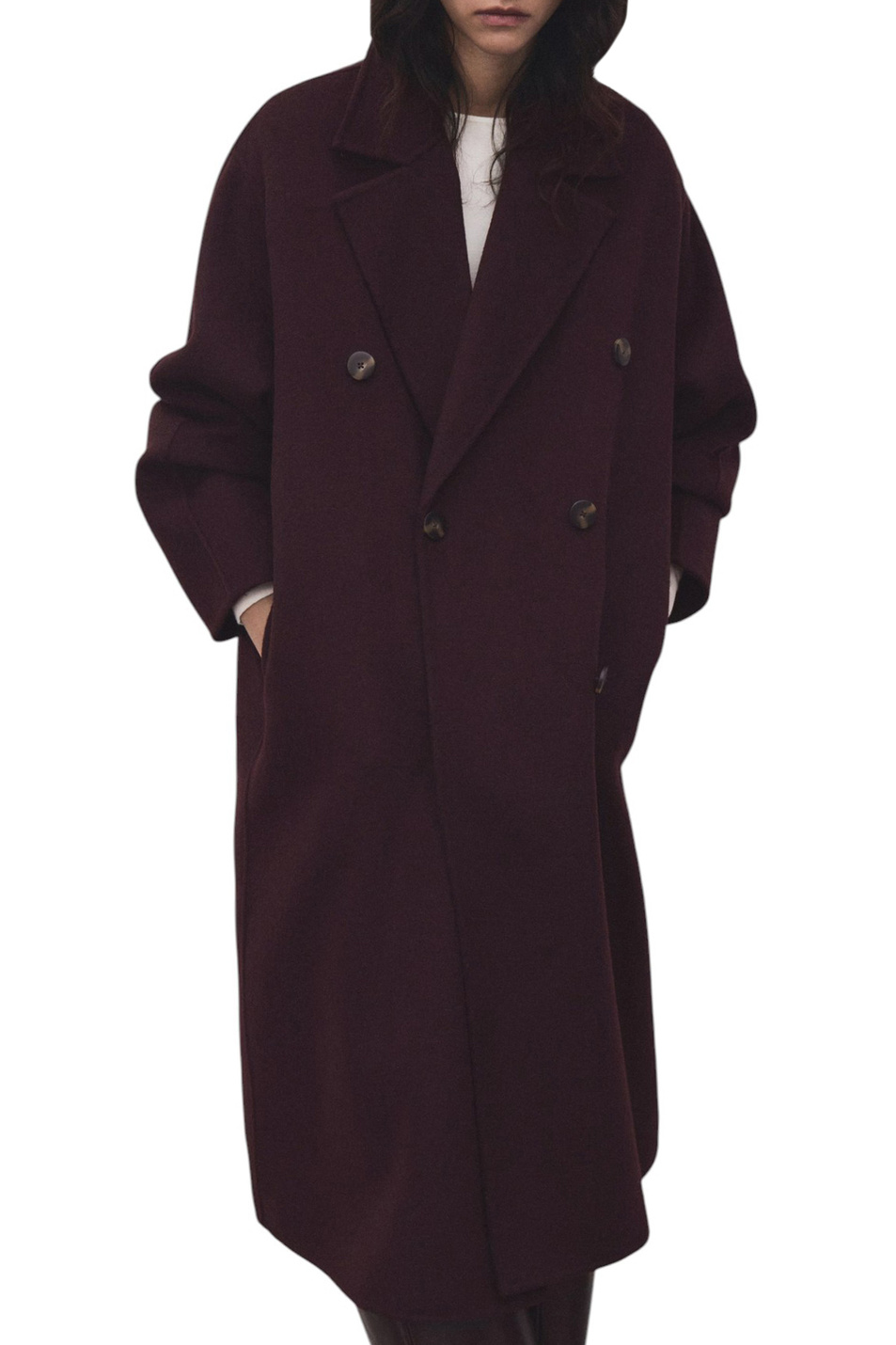 Женский Mango Пальто PICAROL из смесовой шерсти (цвет ), артикул 17045789 | Фото 3