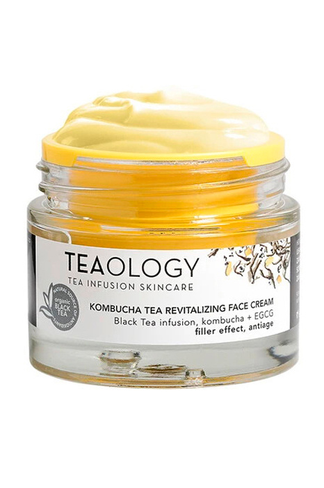 Не имеет пола Teaology Крем для лица восстанавливающий, антивозрастной, с филлер эффектом с настоем черного чая, чайного гриба Kombucha Tea Revitalizing Face Cream, 50 мл (цвет ), артикул T50505 | Фото 1