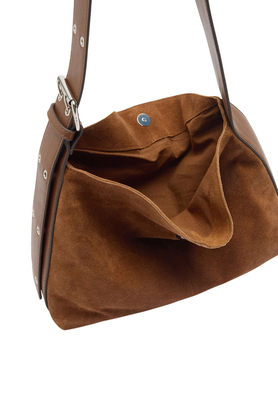 Женский Parfois Сумка через плечо из натуральной замши (цвет ), артикул 244116 | Фото 4