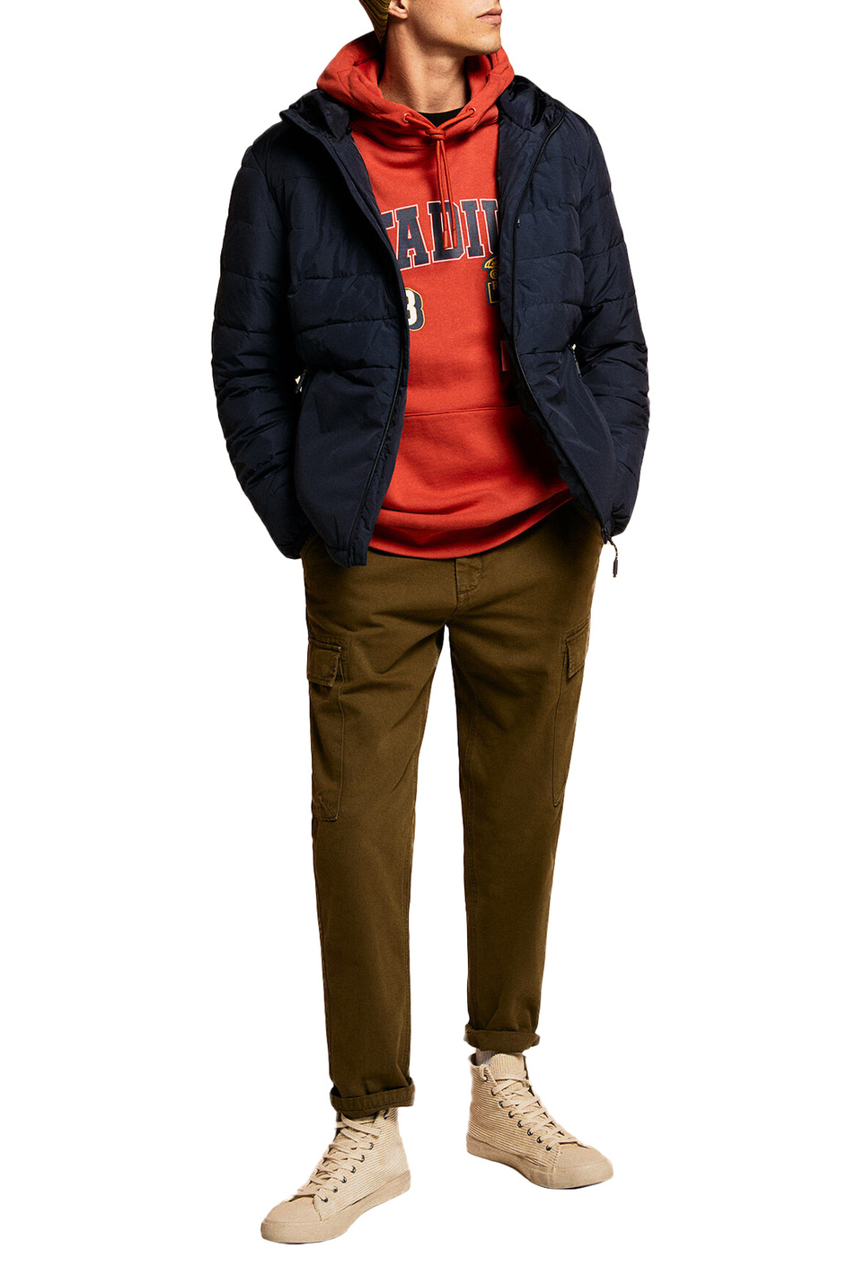 Мужской Springfield Стеганая куртка на молнии (цвет ), артикул 0954278 | Фото 2