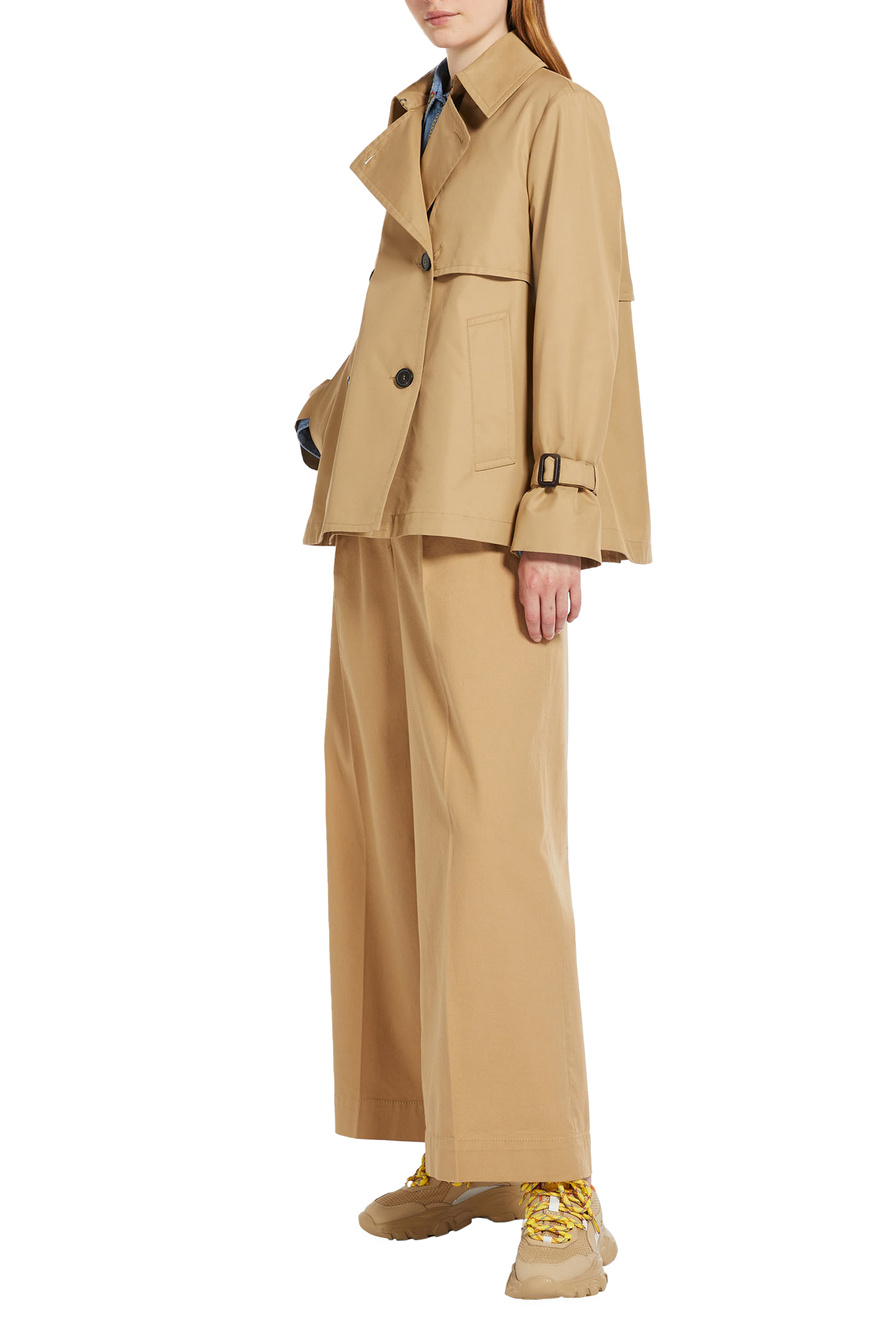 新品未使用】Max Mara コットンギャバジントレンチコート 