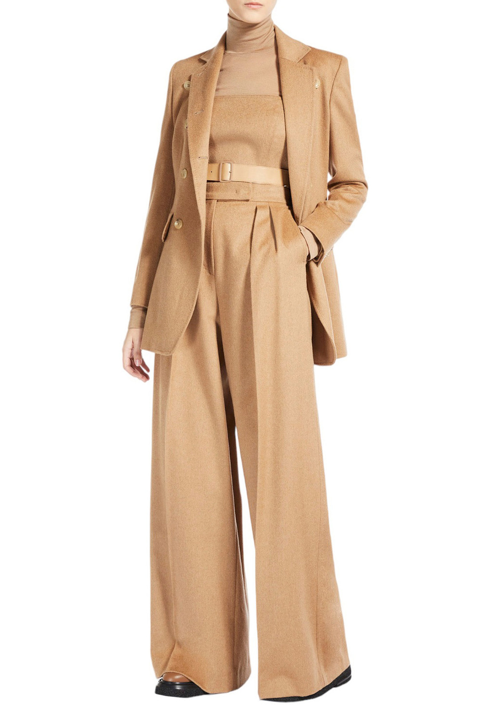 Женский Max Mara Брюки WERTHER из натуральной шерсти (цвет ), артикул 2311360333 | Фото 2