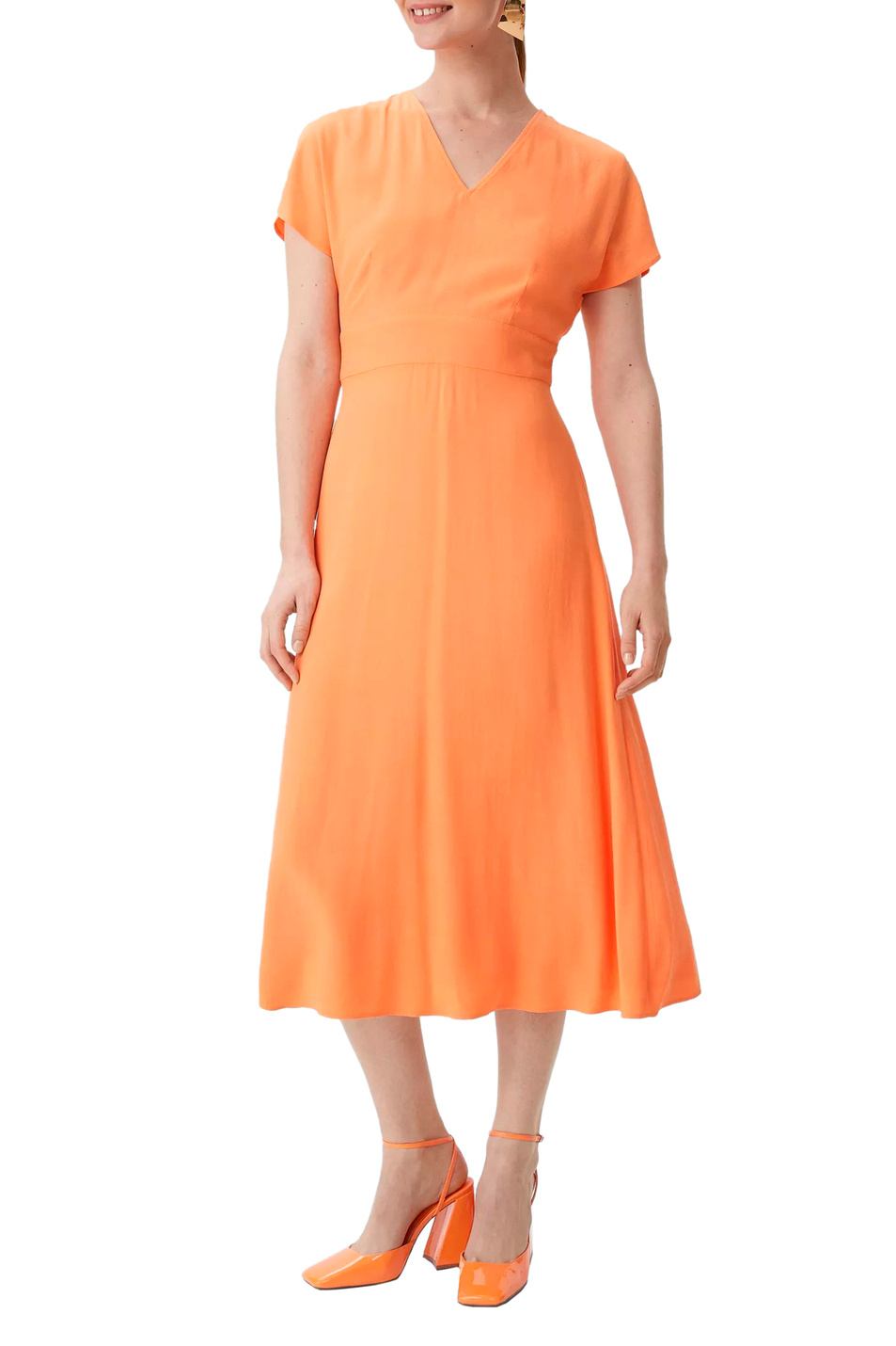 Женский Comma Платье однотонное (цвет ), артикул 2147955 | Фото 2
