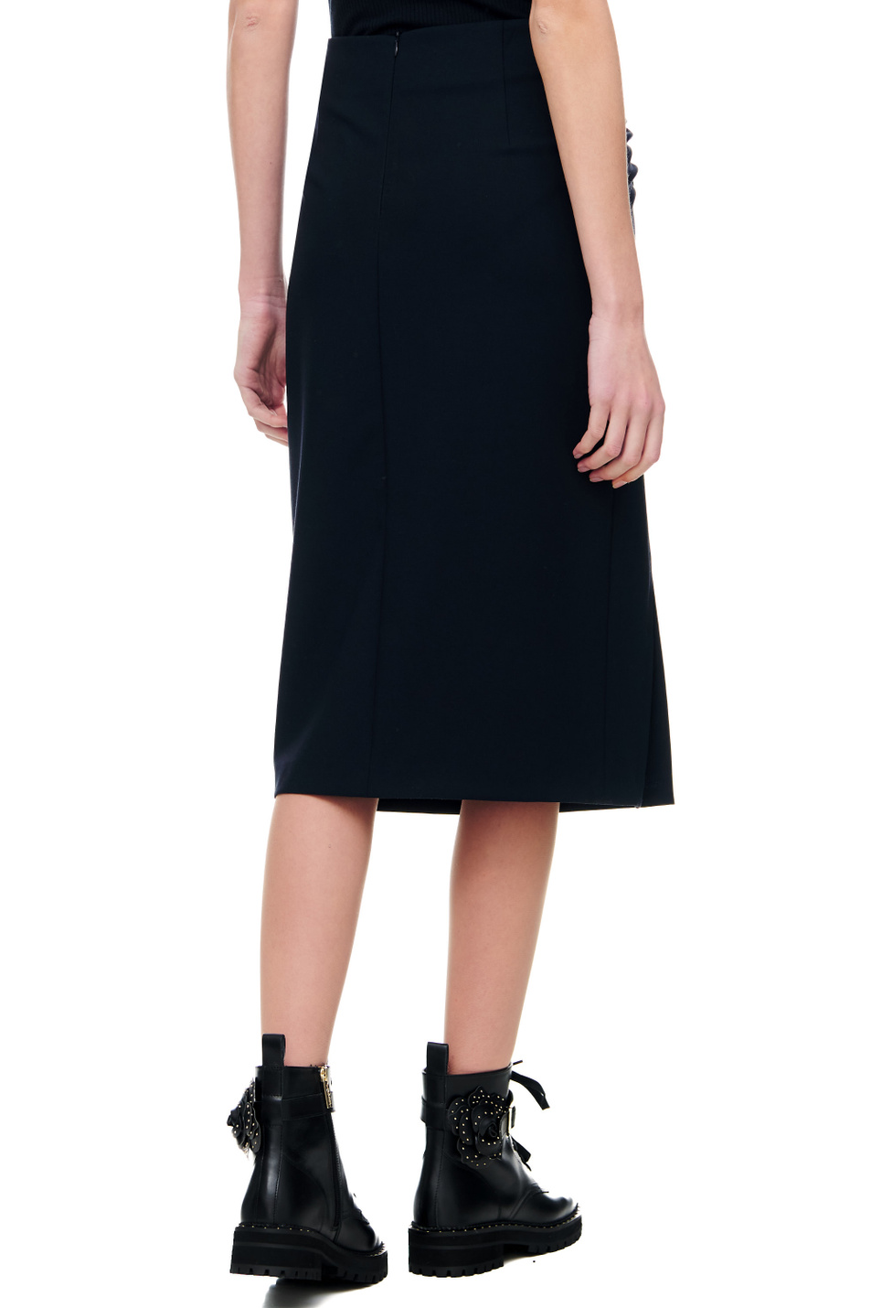 Женский Gerry Weber Однотонная юбка на молнии (цвет ), артикул 810019-31340 | Фото 6