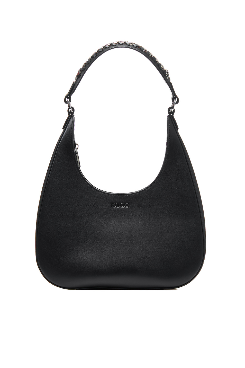 Сумка на плечо с логотипом|Основной цвет:Черный Женский HUGO Сумка на плечо с логотипом (цвет ), артикул 50523649 | Фото 1