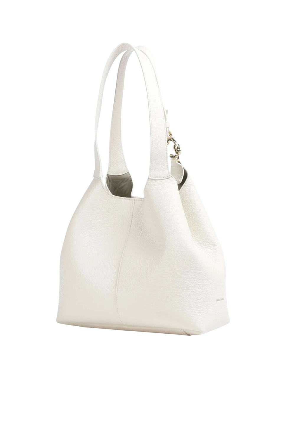 Сумка C-EASY из натуральной кожи|Основной цвет:Кремовый Женский Coccinelle Сумка C-EASY из натуральной кожи (цвет ), артикул E1SHA110201 | Фото 3