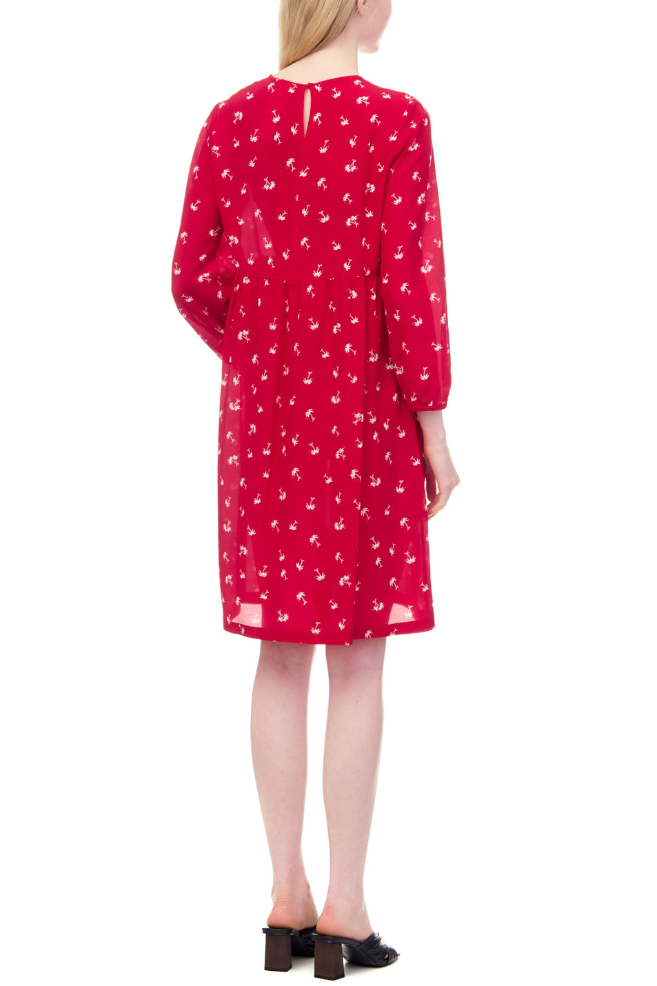 Женский Max Mara Платье GRU из натурального шелка с принтом (цвет ), артикул 2362211331 | Фото 3