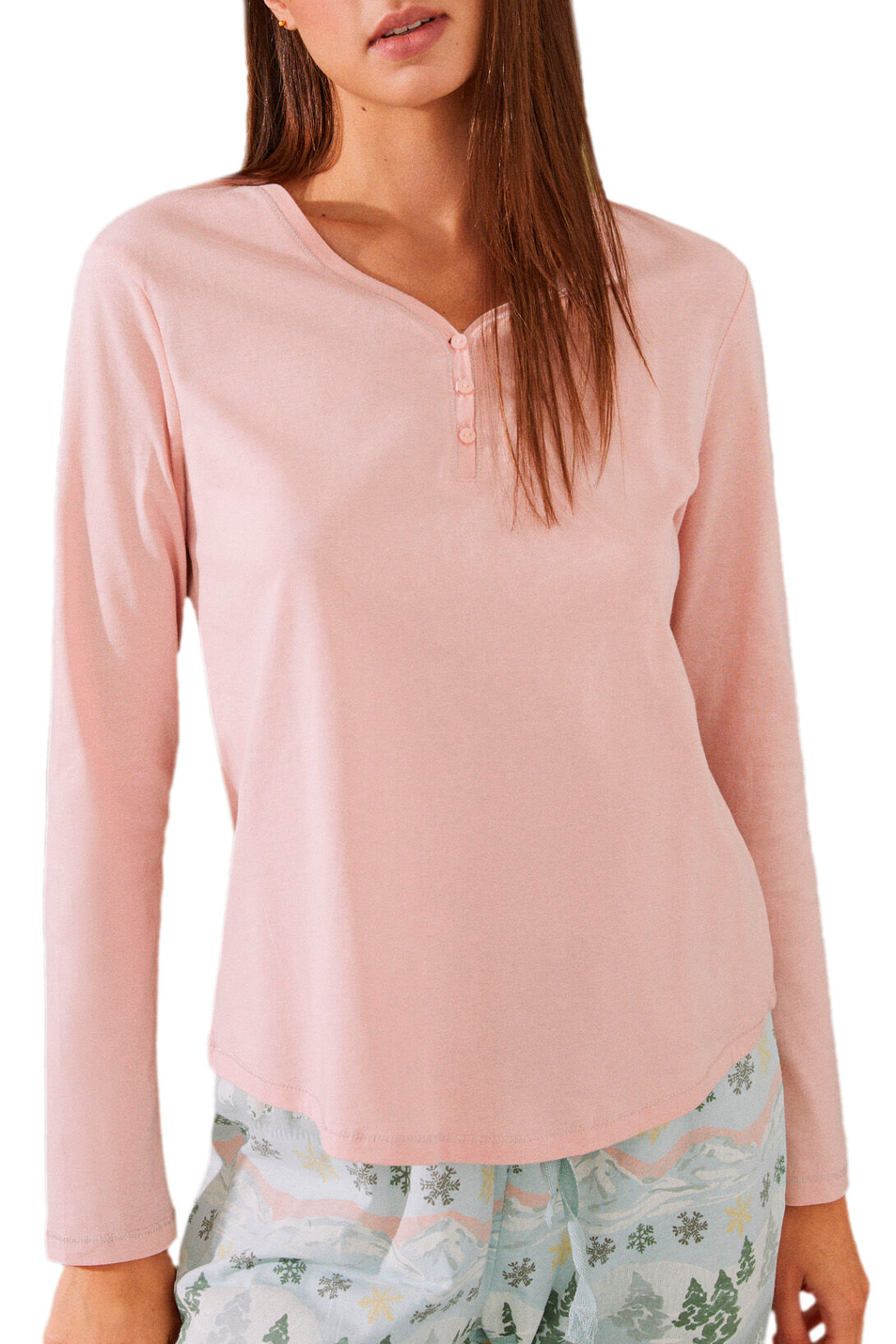 Женский Women'secret Однотонный лонгслив (цвет ), артикул 3274491 | Фото 5
