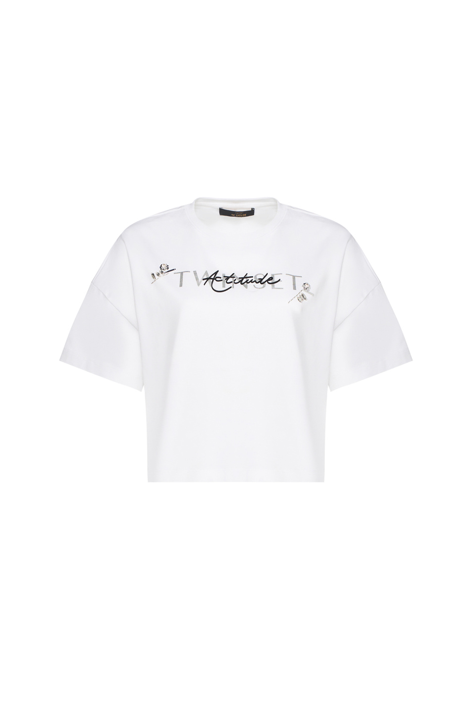 Женский TWINSET Milano Футболка с принтом (цвет ), артикул 252AP2010 | Фото 1