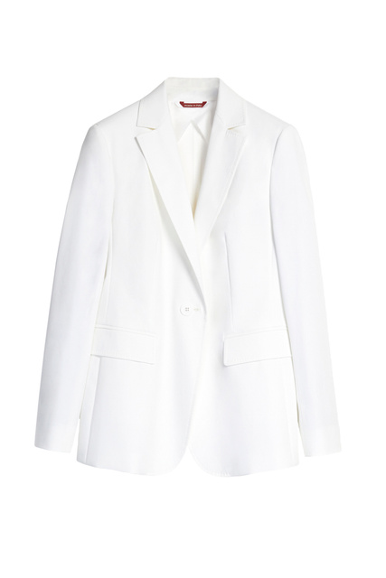 Пиджак TOBRUK облегающего кроя|Основной цвет:Белый|Артикул:60410221 | Фото 1