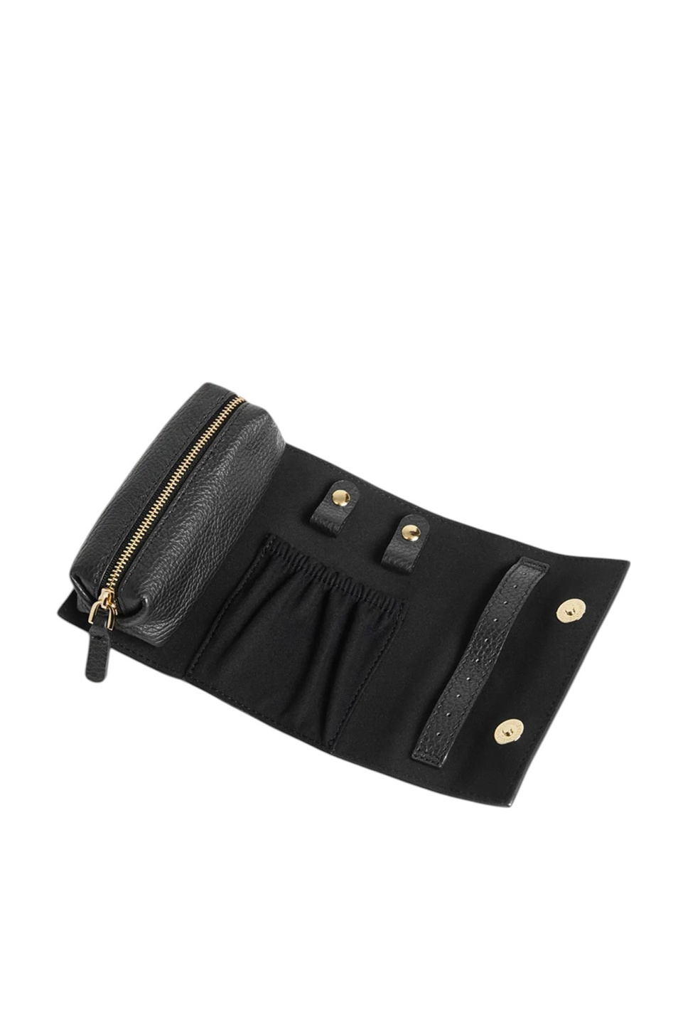 Футляр для украшений из натуральной кожи|Основной цвет:Черный Женский Coccinelle Футляр для украшений из натуральной кожи (цвет ), артикул E2QIO150201 | Фото 2