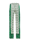 Женский Red Valentino Брюки из натурального шелка с принтом (цвет ), артикул 2R0RBG606SK | Фото 2