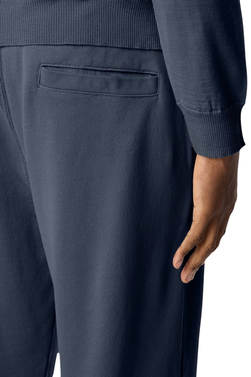 Мужской Stone Island Брюки из органического флиса (цвет ), артикул L1S156200008-S0F42 | Фото 6
