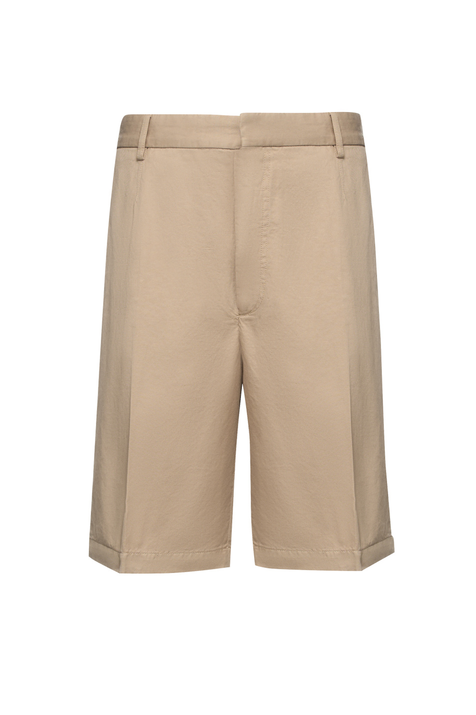 Мужской Zegna Шорты из хлопка и льна (цвет ), артикул UHI37A3-TB17-N02R | Фото 1