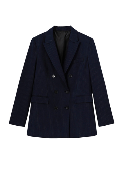 Пиджак MIA в полоску|Основной цвет:Синий|Артикул:37035141 | Фото 1