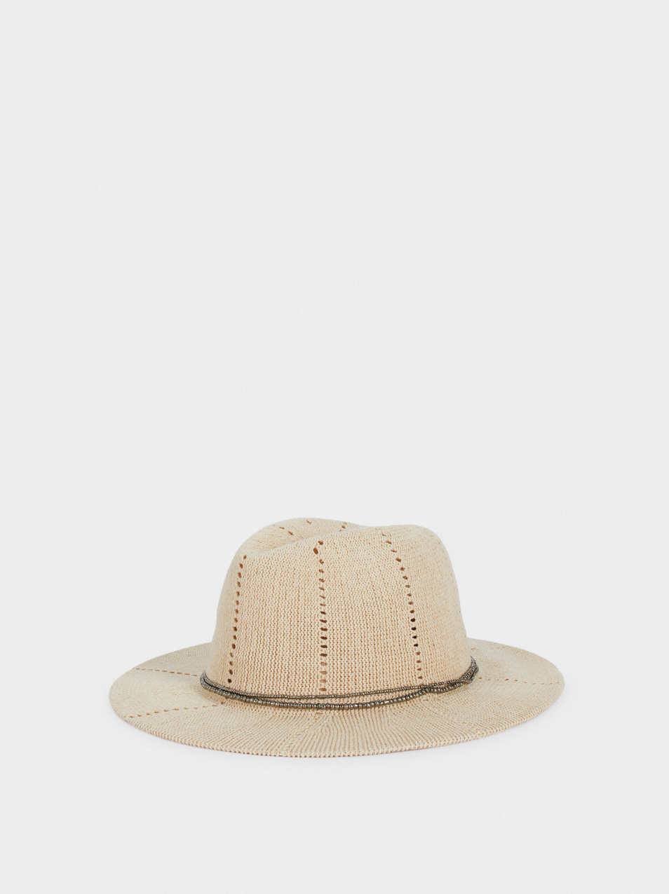 Parfois Вязаная шляпа из натурального хлопка (цвет ), артикул 180058 | Фото 1