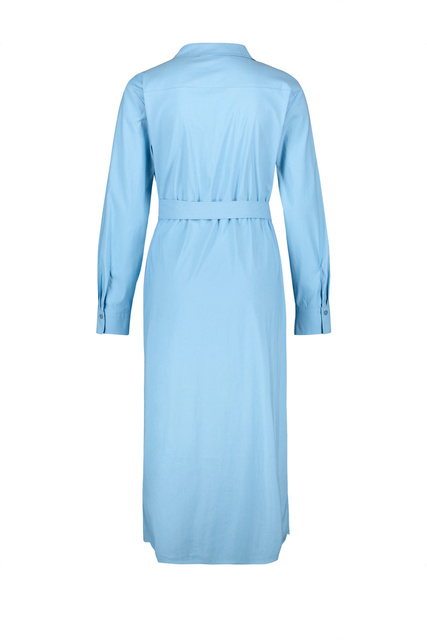 Длинное платье-рубашка|Основной цвет:Голубой|Артикул:780002-31594 | Фото 2