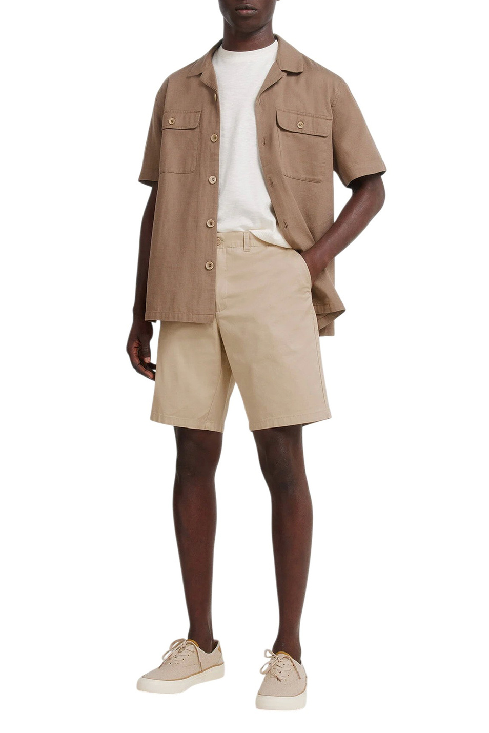 Мужской Springfield Шорты из эластичного хлопка (цвет ), артикул 0433666 | Фото 2