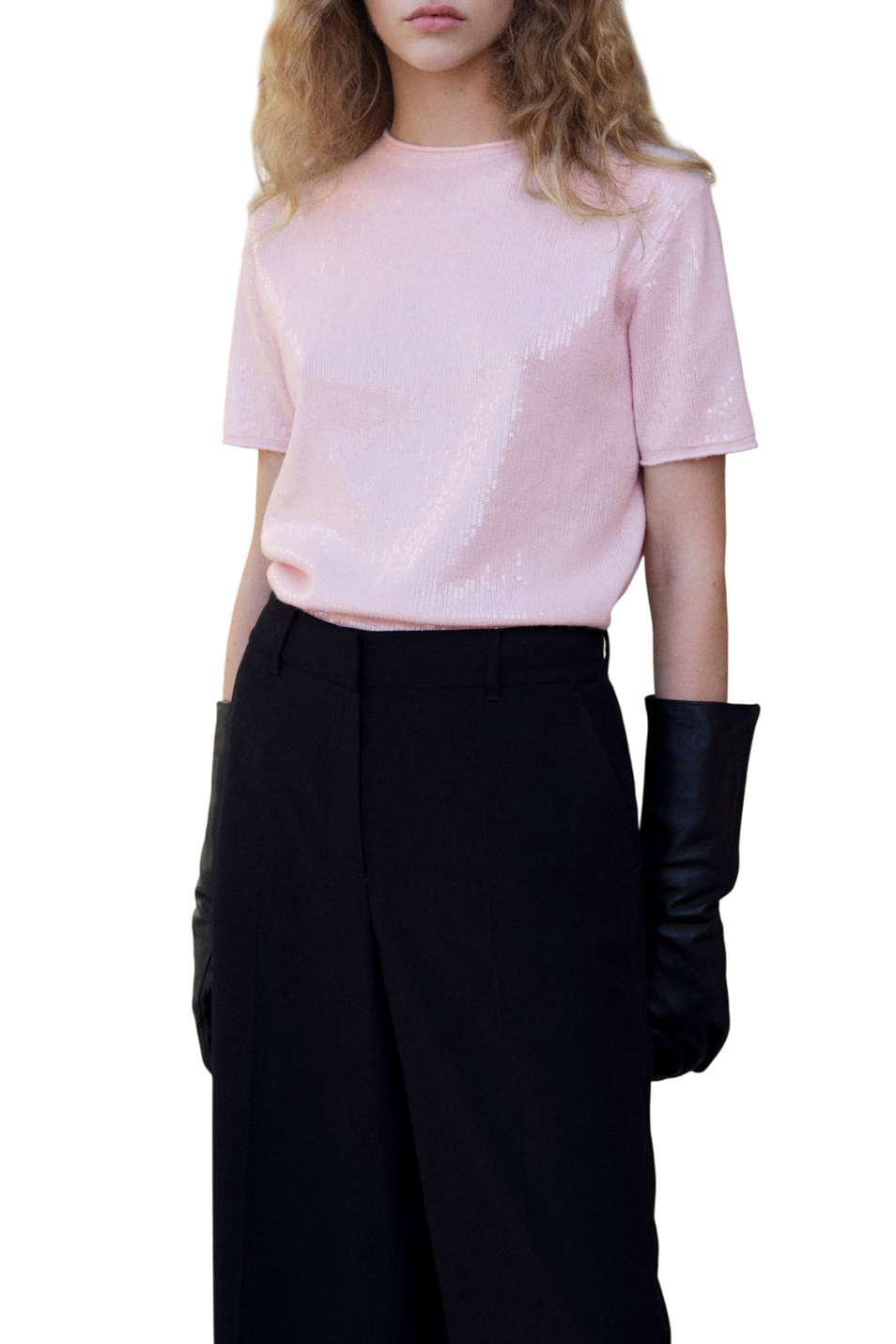 Женский Mango Джемпер SPARK с пайетками (цвет ), артикул 17009127 | Фото 2