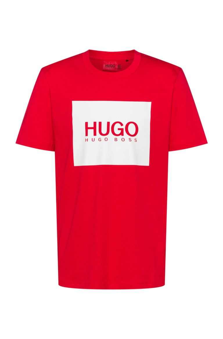 HUGO Футболка Dolive из хлопкового джерси с логотипом (цвет ), артикул 50448795 | Фото 1