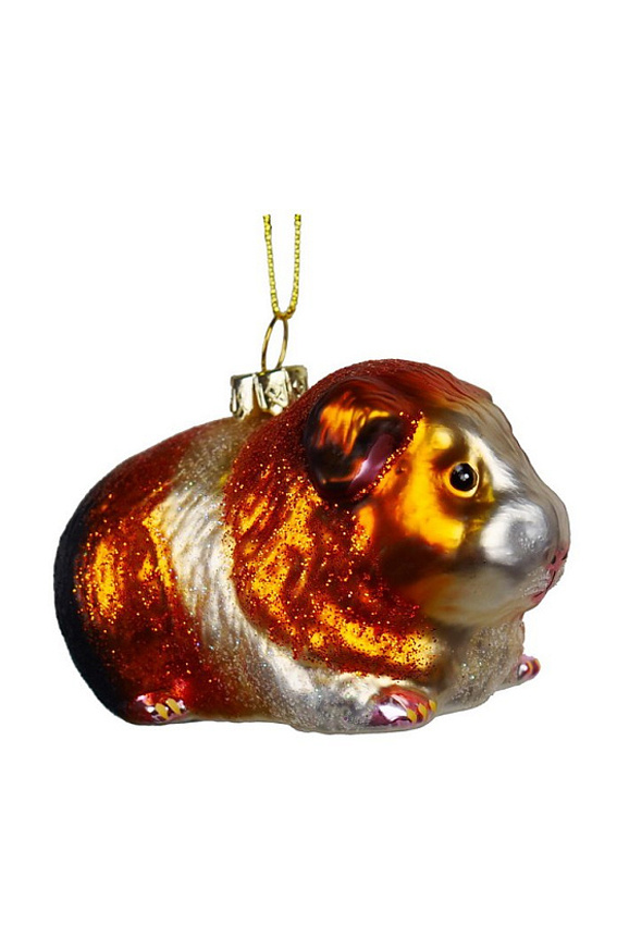 Не имеет пола Kurt S.Adler Елочная игрушка "Морская свинка" (цвет ), артикул ZCI4231 | Фото 1