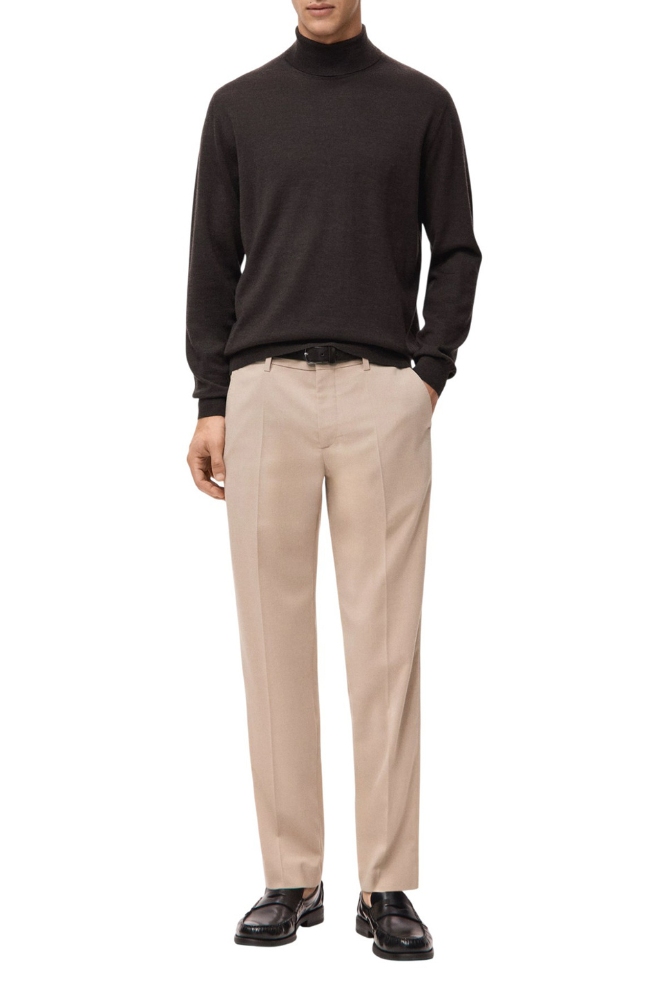 Мужской Mango Man Водолазка WILLYT из натуральной шерсти (цвет ), артикул 27041286 | Фото 2